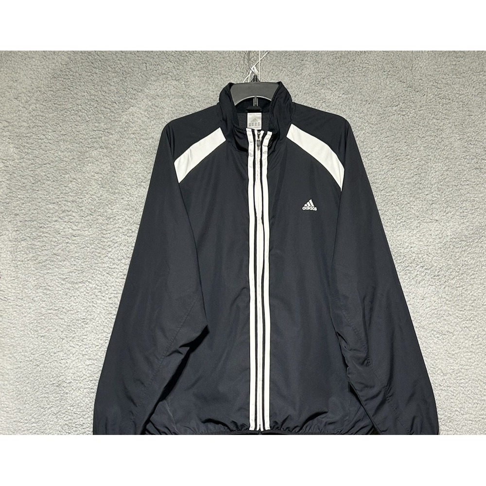 Vintage Adidas Climaproof Track Jacket Mens Sz XL Full Zip Warm Up Activewear
